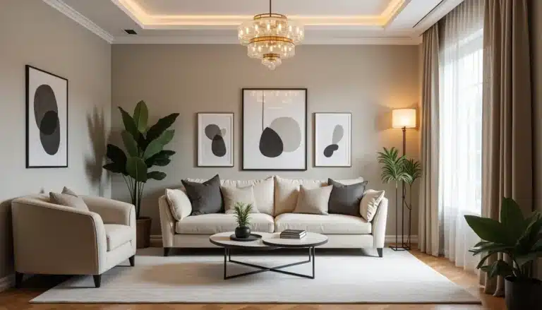 chic livingroom decor