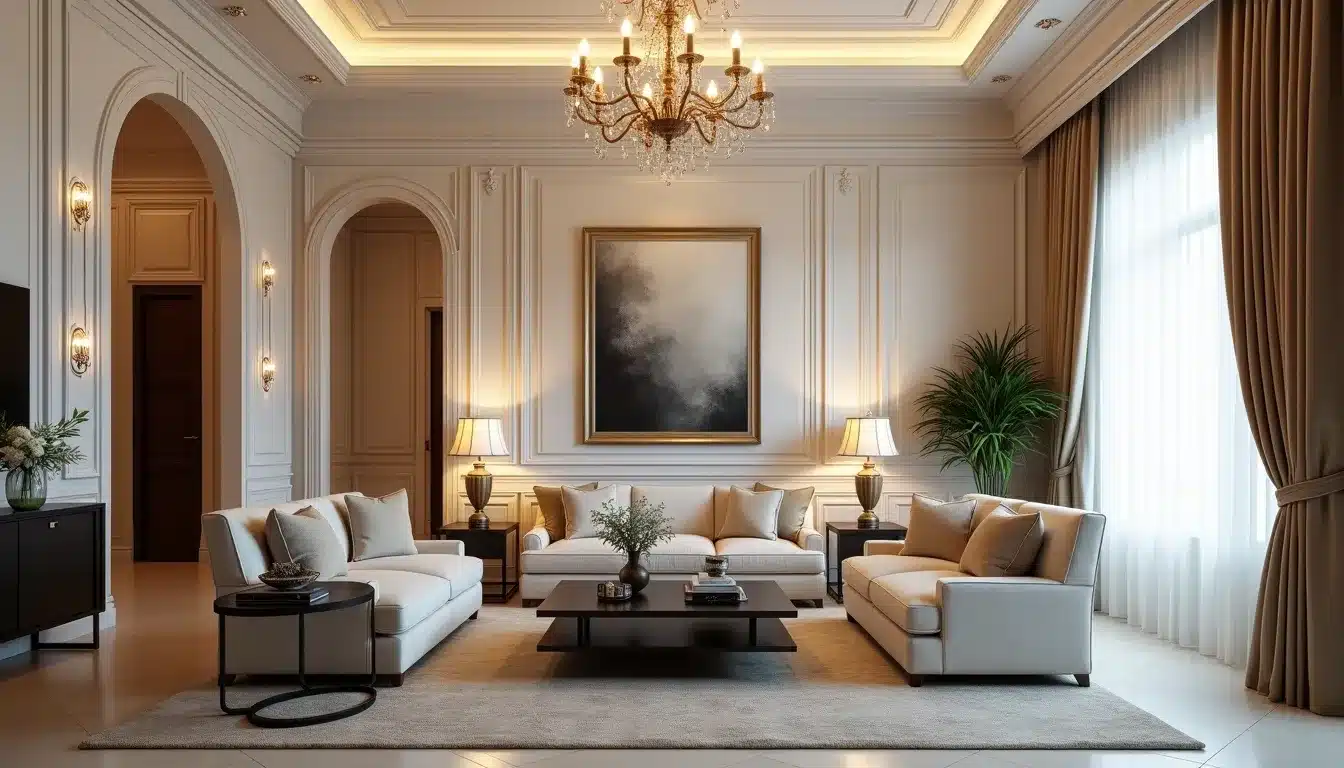 realistic livingroom ceilingdesign