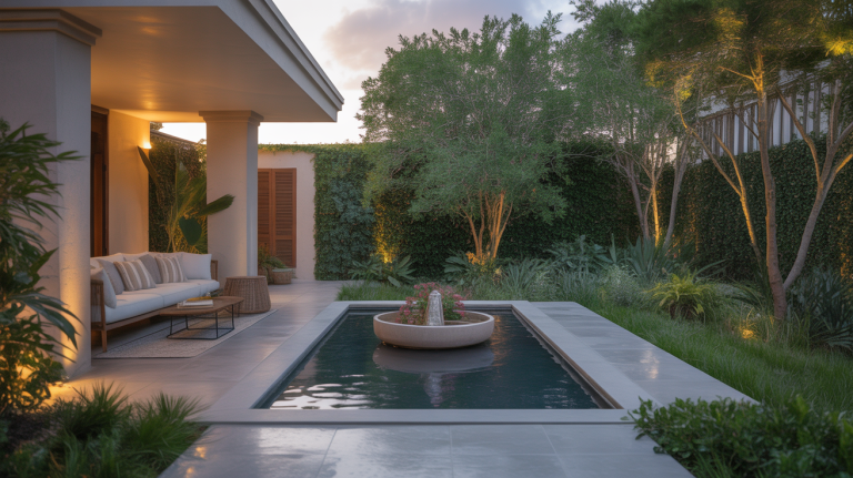 backyard resort oasis