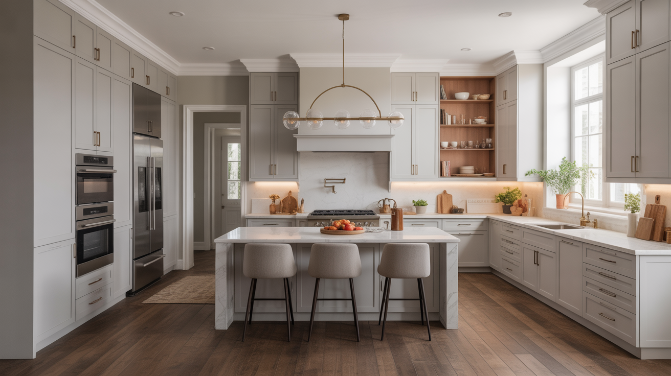 elegant kitchen space