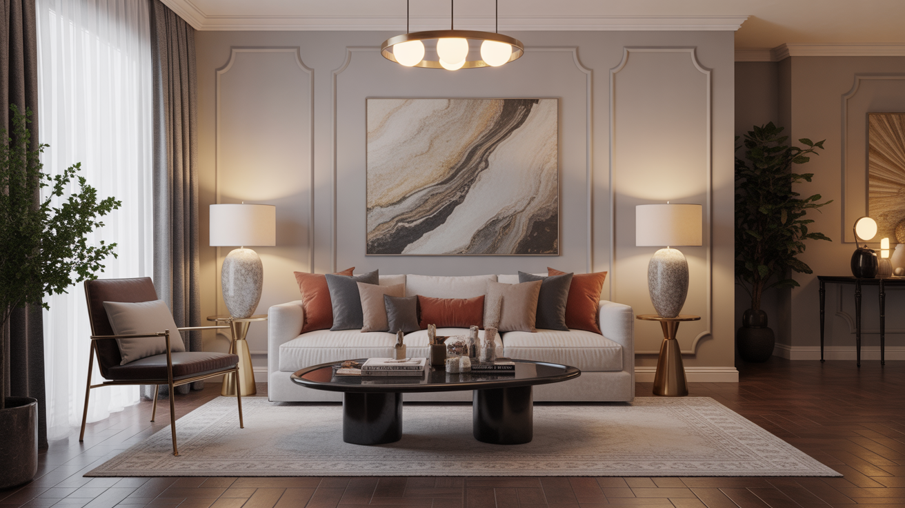 elegant modern living room
