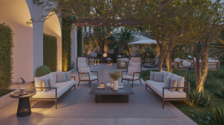 elegant outdoor retreat