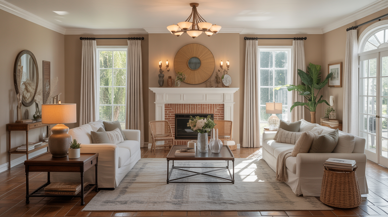 neutral living room