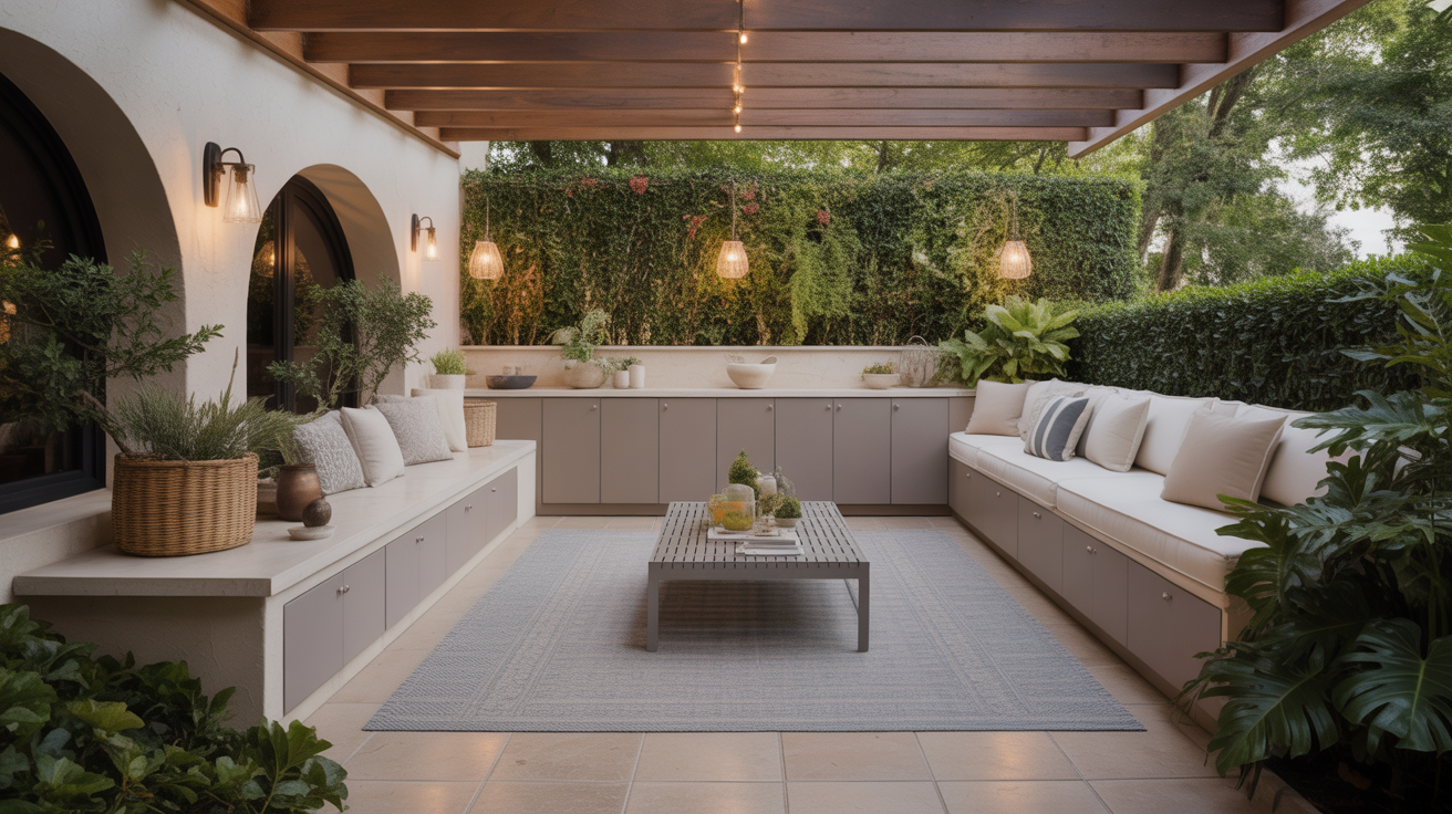 outdoor patio storage