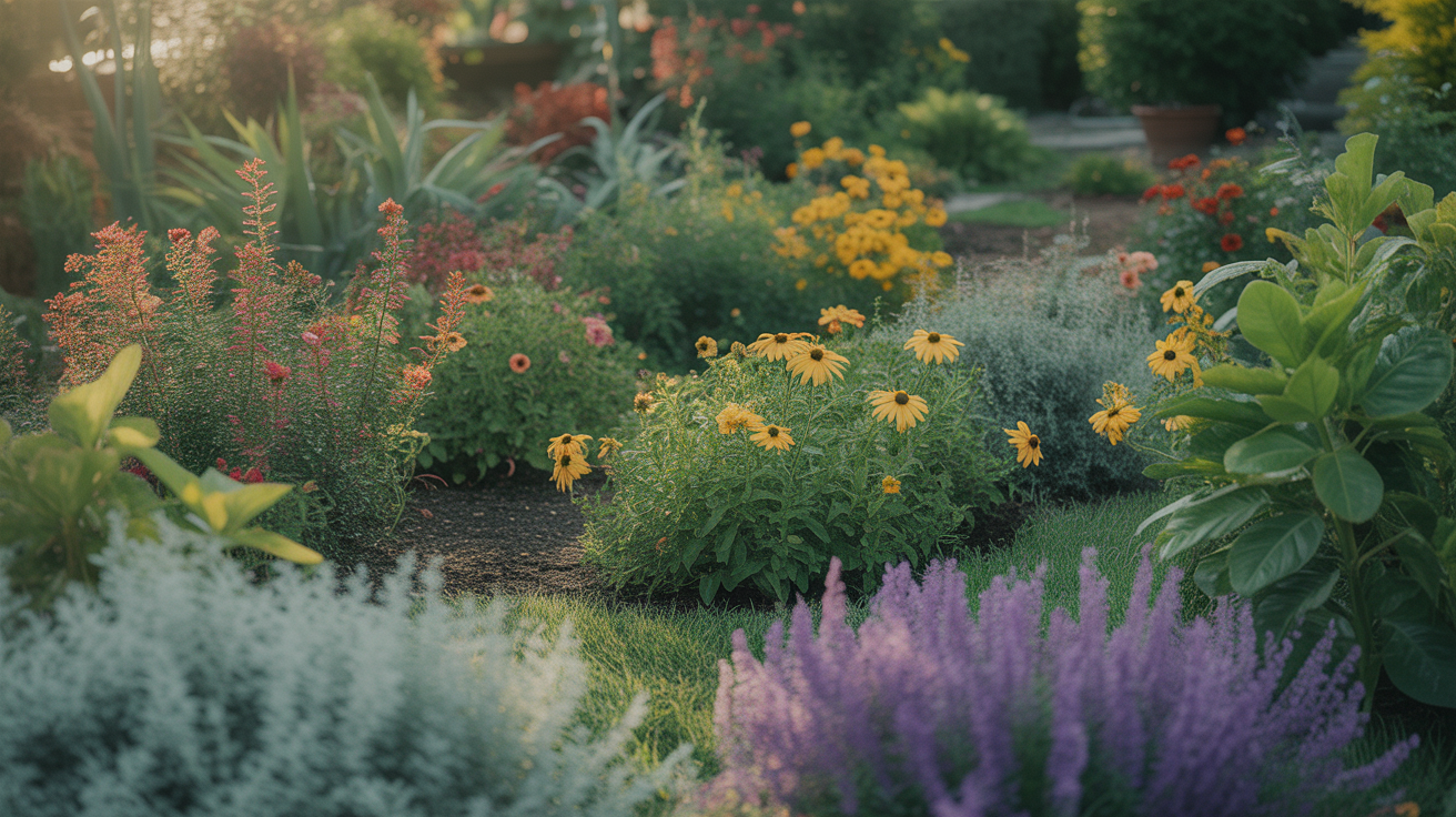 picturesque garden plants