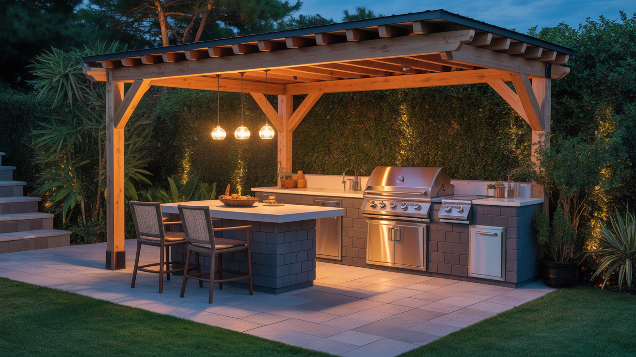 realistic diy outdoorkitchen