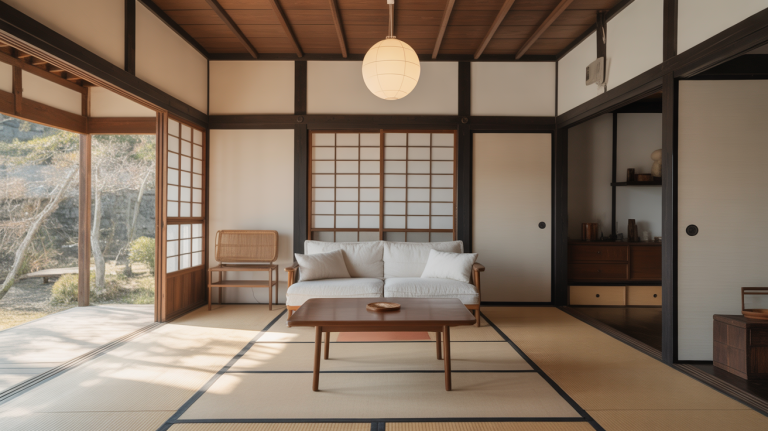 realistic japanese living