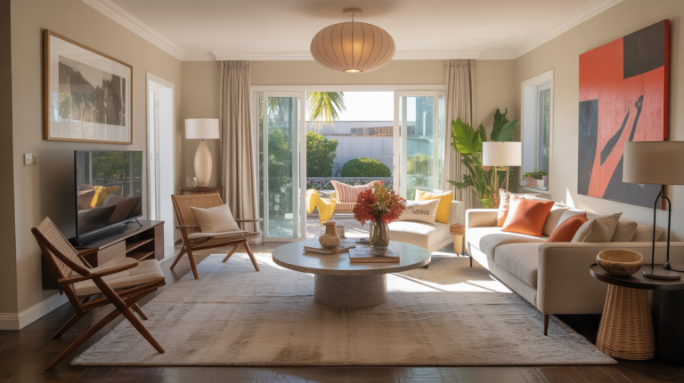 realistic livingroom transformation