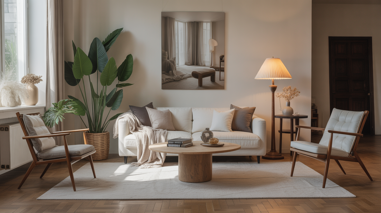 stylish impractical livingroom