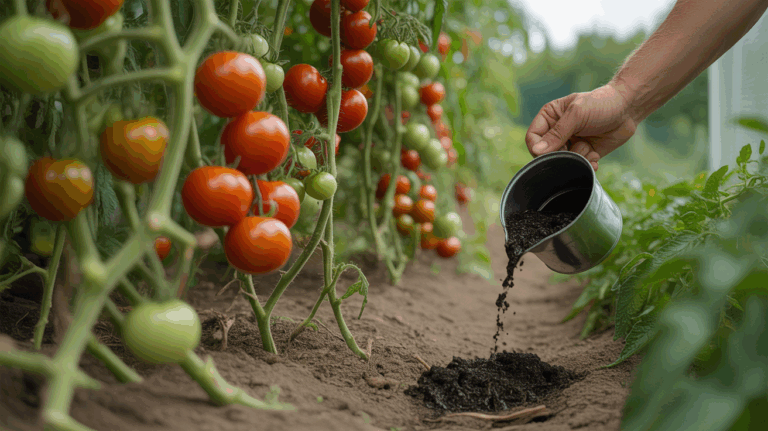 tomato garden harvest