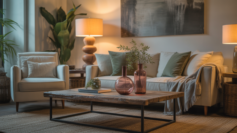 upcycled decor living room