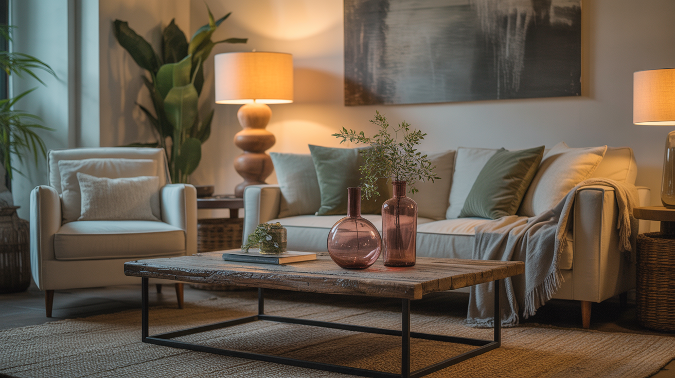 upcycled decor living room