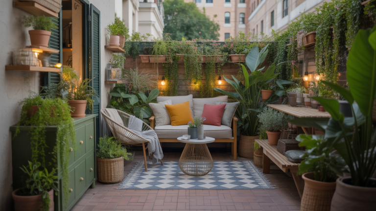 urban balcony paradise