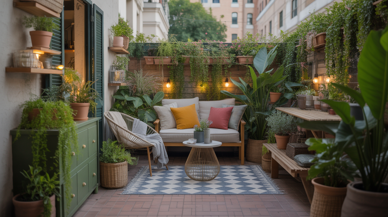 urban balcony paradise